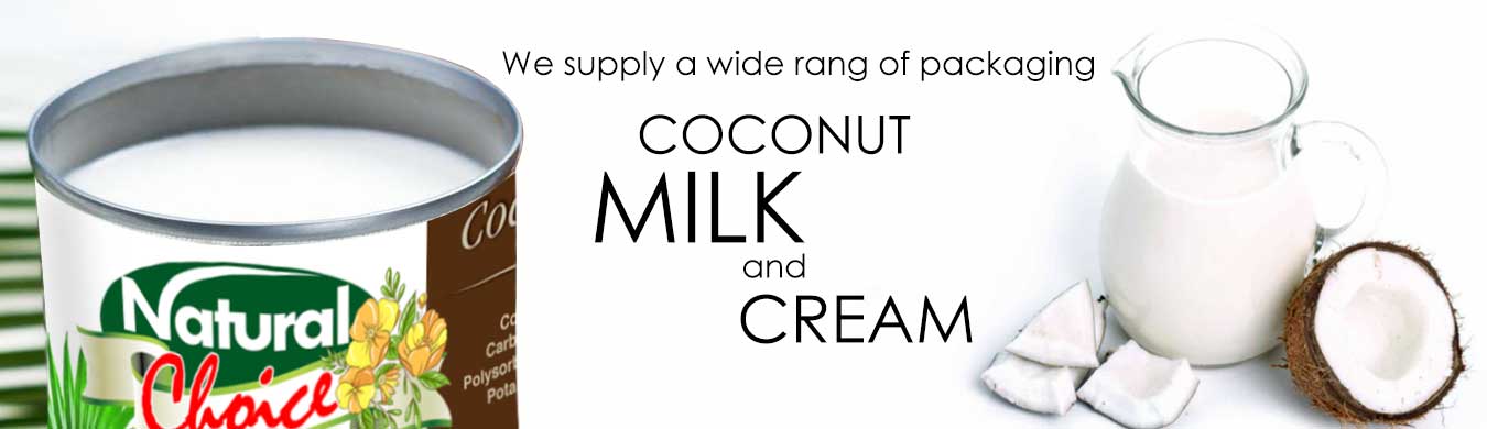 COCONUT MILK AND CREAM