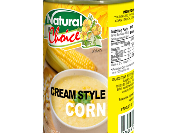 CANNED CREAM STYLE CORN  15 OZ.
