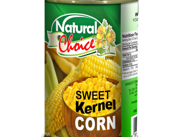 CANNED SWEET KERNEL CORN IN BRINE 15 OZ.