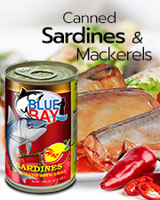 Canned Sardines and Mackerels