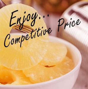 Enjoy our competitive price