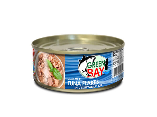 CANNED TUNA FLAKES IN VEGETABLE OIL 160 G.